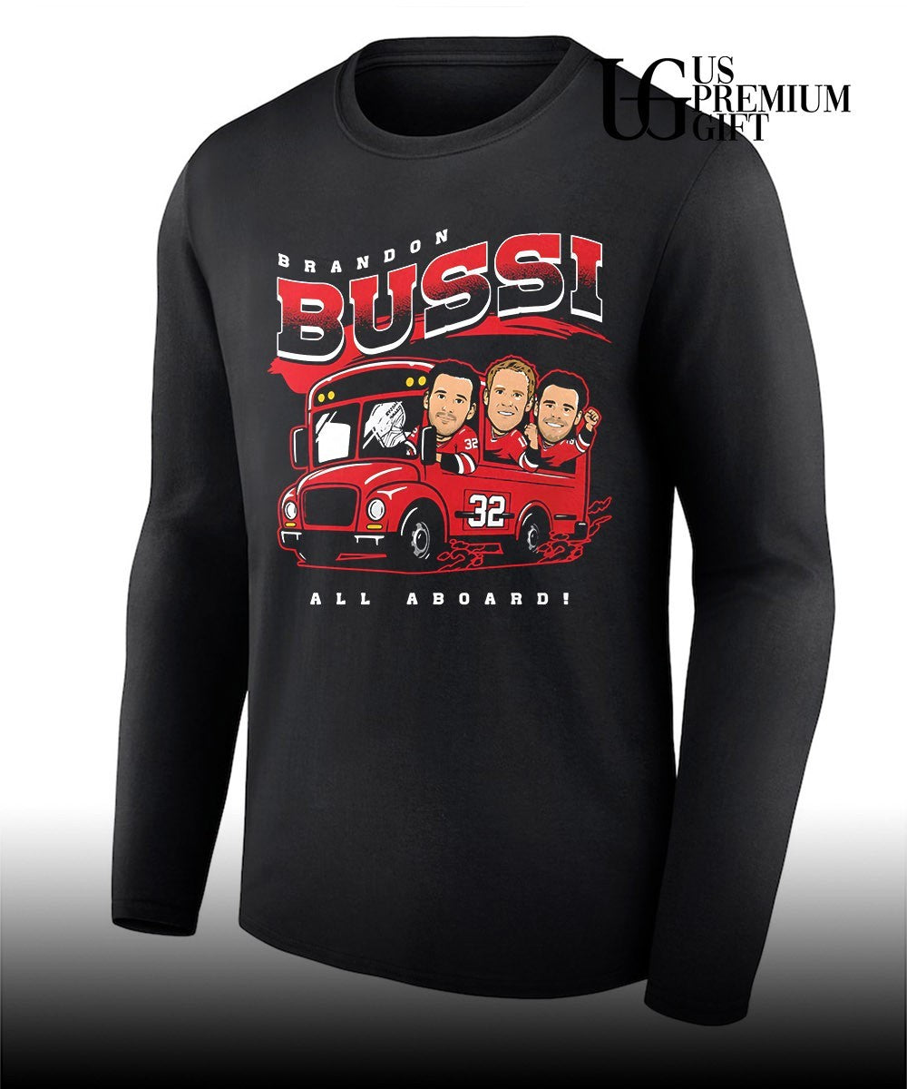 Brandon Bussi Boston Bruins NHL All Aboard 2026 shirt Unisex