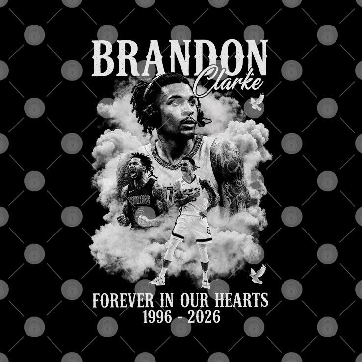 Brandon Clarke Forever In Our Hearts 1996-2026 T Shirt Unisex