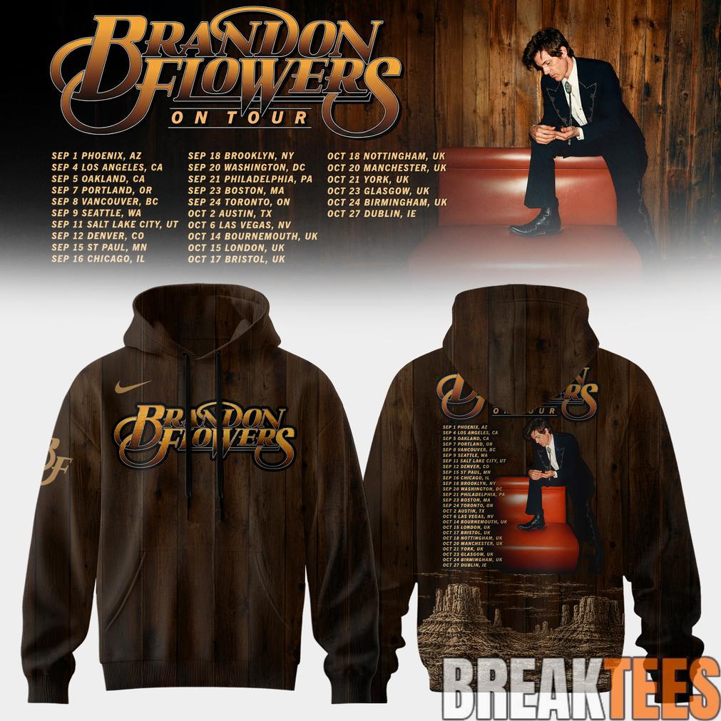 Brandon Flowers On Tour 26 Unisex