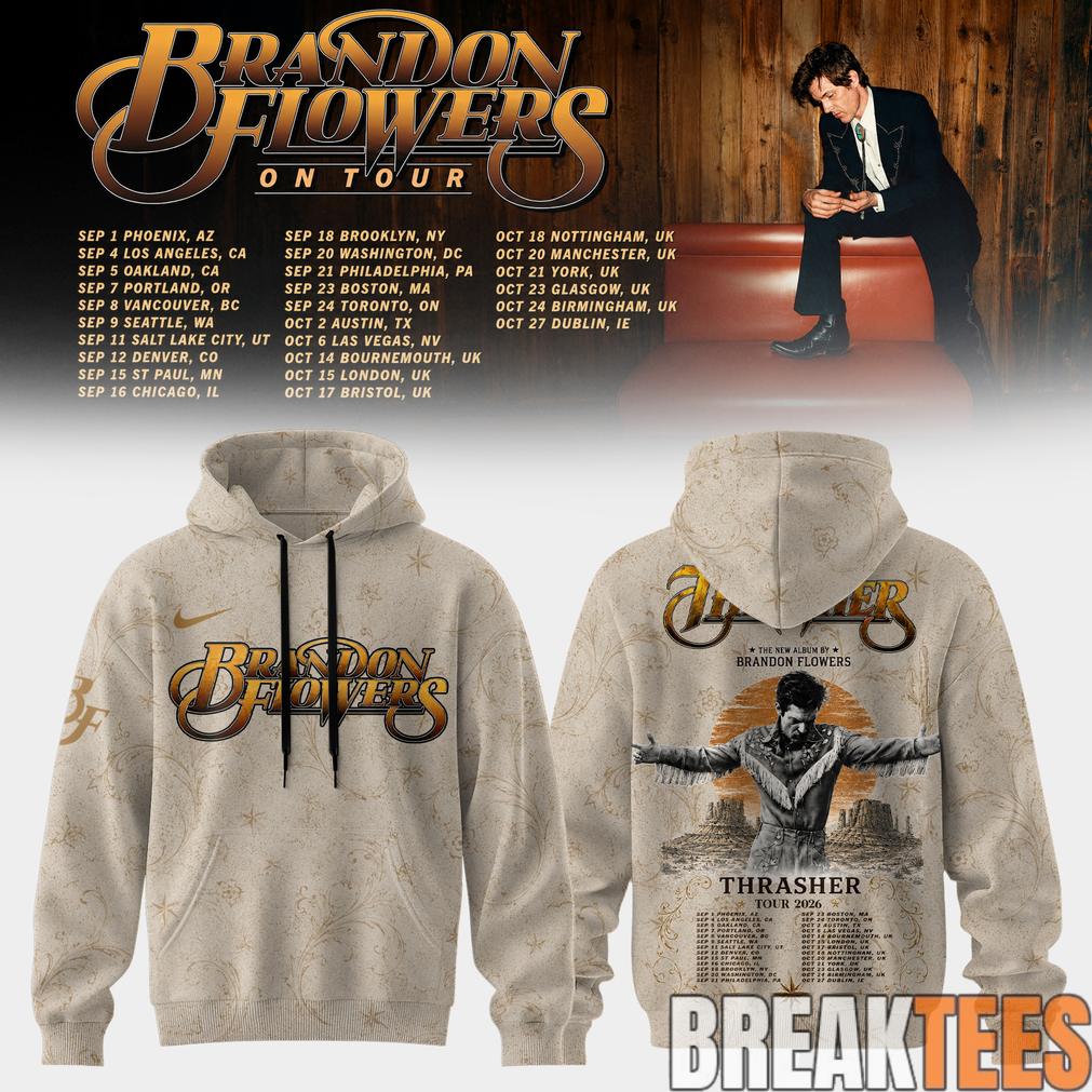 Brandon Flowers On Tour 26 Unisex