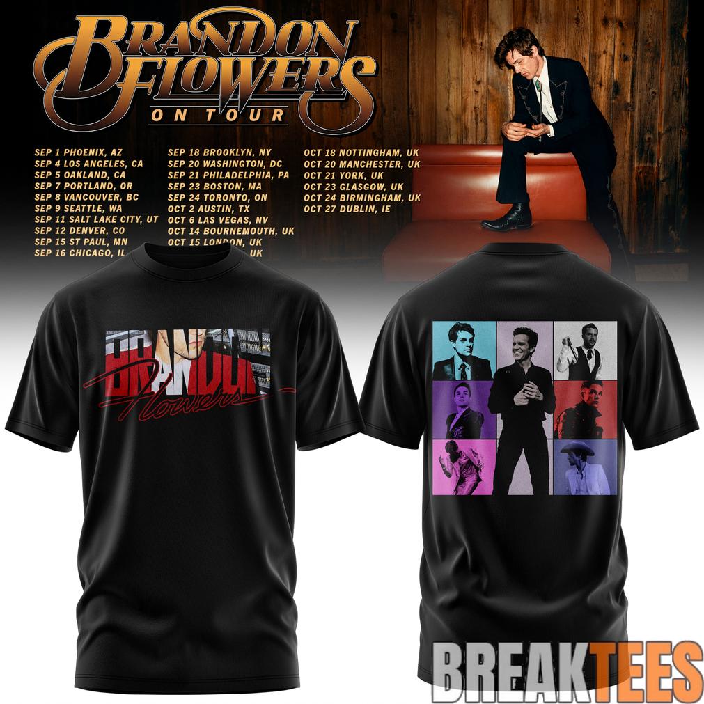 Brandon Flowers On Tour 26 Tee Unisex