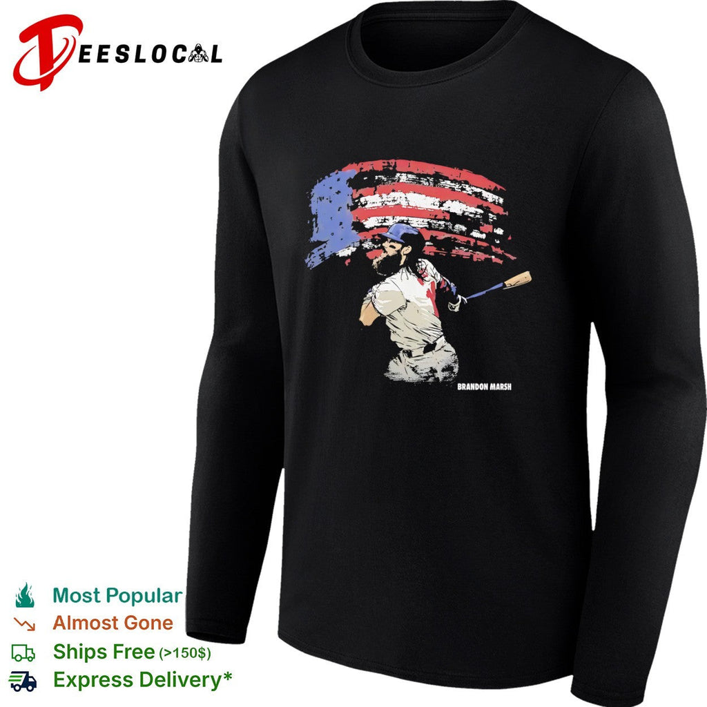 Brandon Marsh flag shirt Unisex