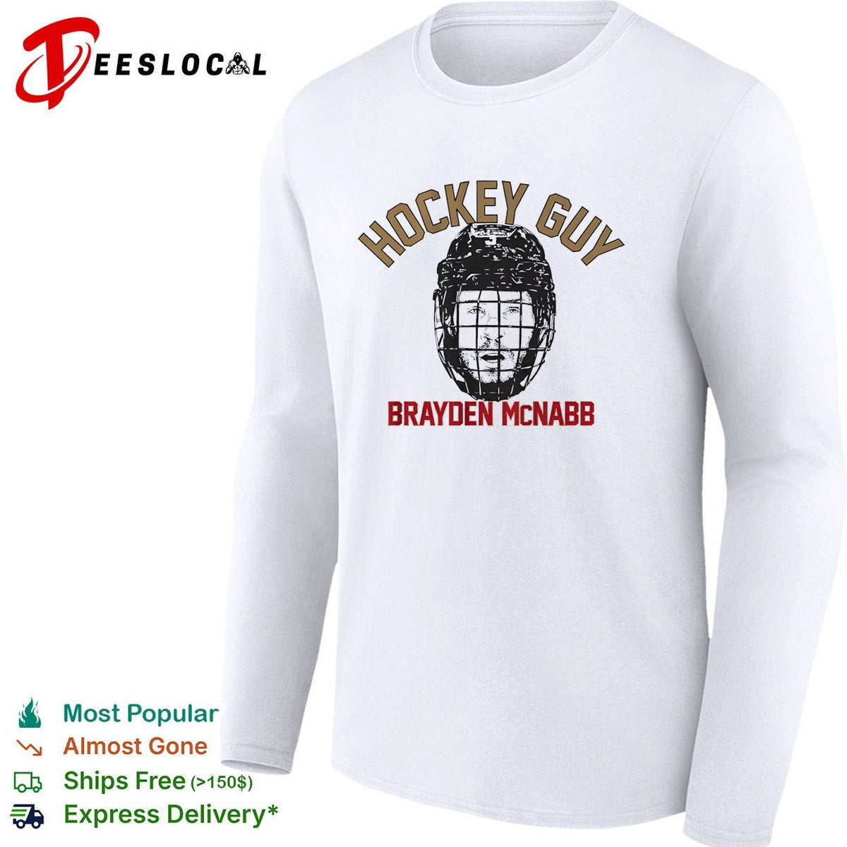 Brayden McNabb Vegas Golden Knights NHL Hockey Guy Parody Text Design Unisex shirt Unisex