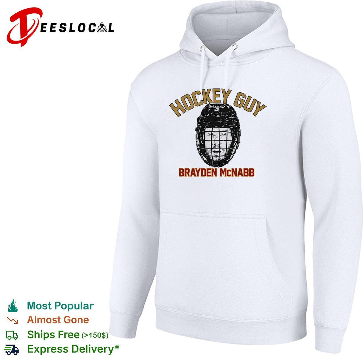 Brayden McNabb Vegas Golden Knights hockey guy face helmet shirt Unisex