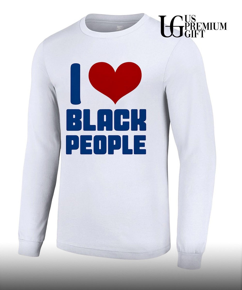 Bre Scullark I love black people shirt Unisex