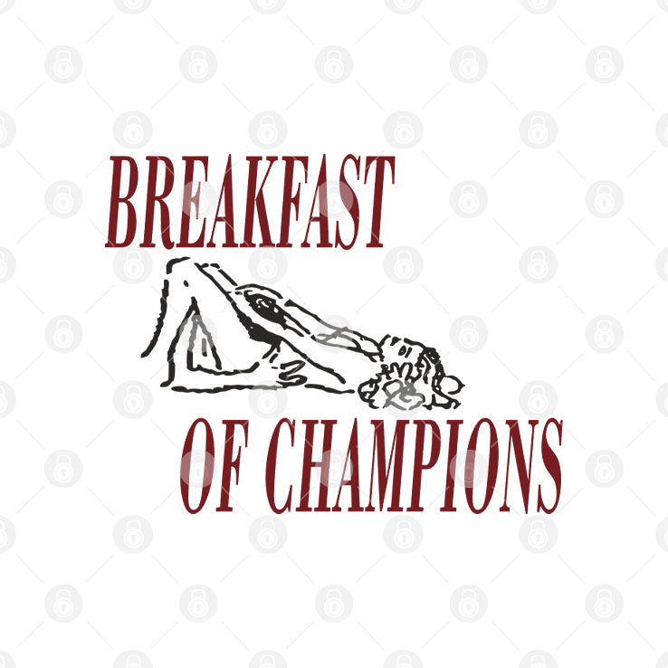 Breakfast Of Champions T Shirt Unisex