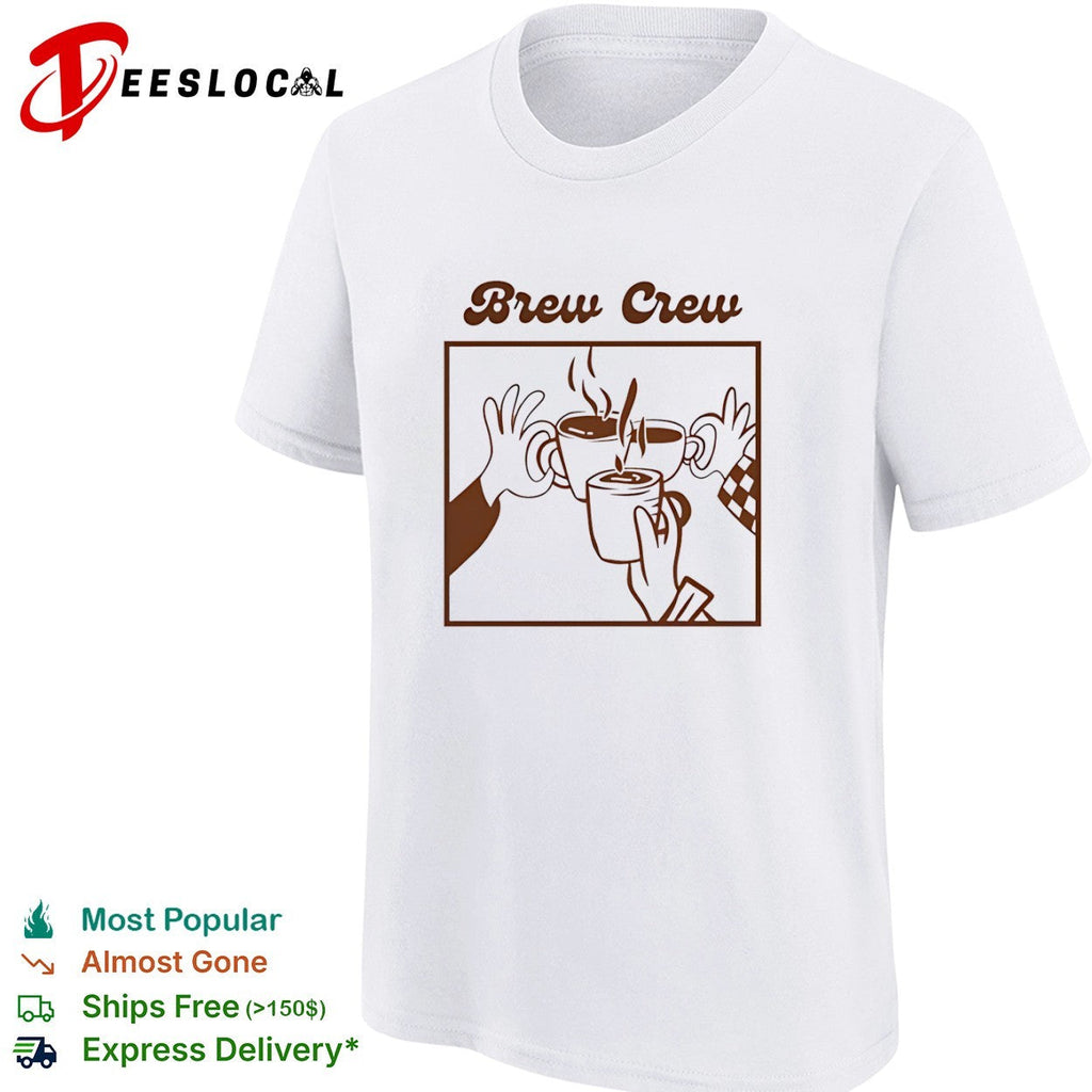 Brew Crew Coffee shirt Unisex