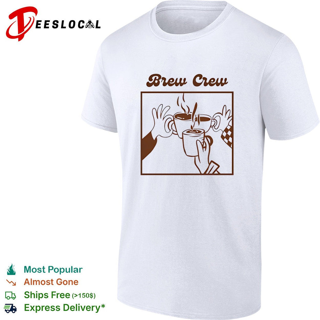 Brew Crew Coffee shirt Unisex