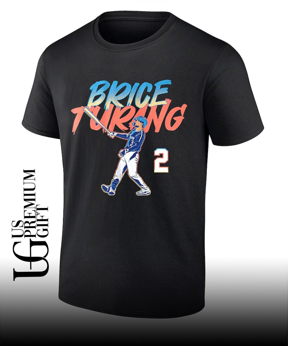 Brice Turang 2 player Milwaukee Brewers baseball Slugger Swing shirt Unisex