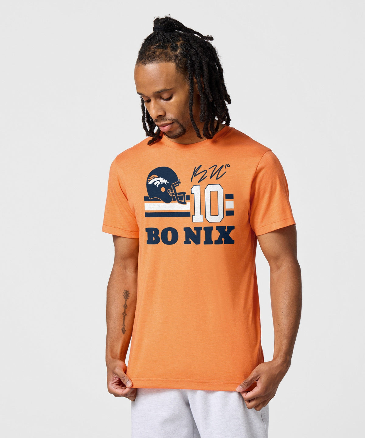 Broncos Bo Nix Signature Jersey Unisex