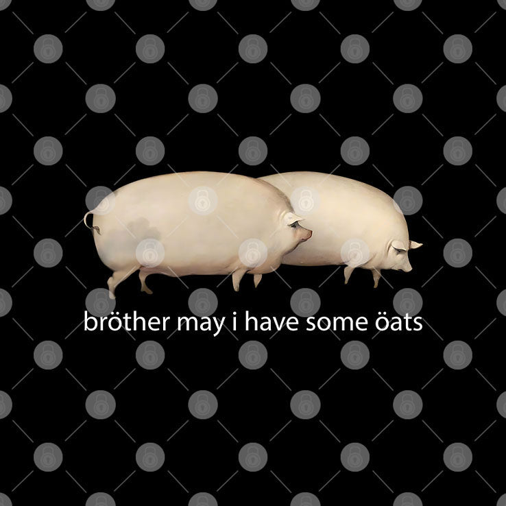 Brother May I Have Some Oats T Shirt Unisex