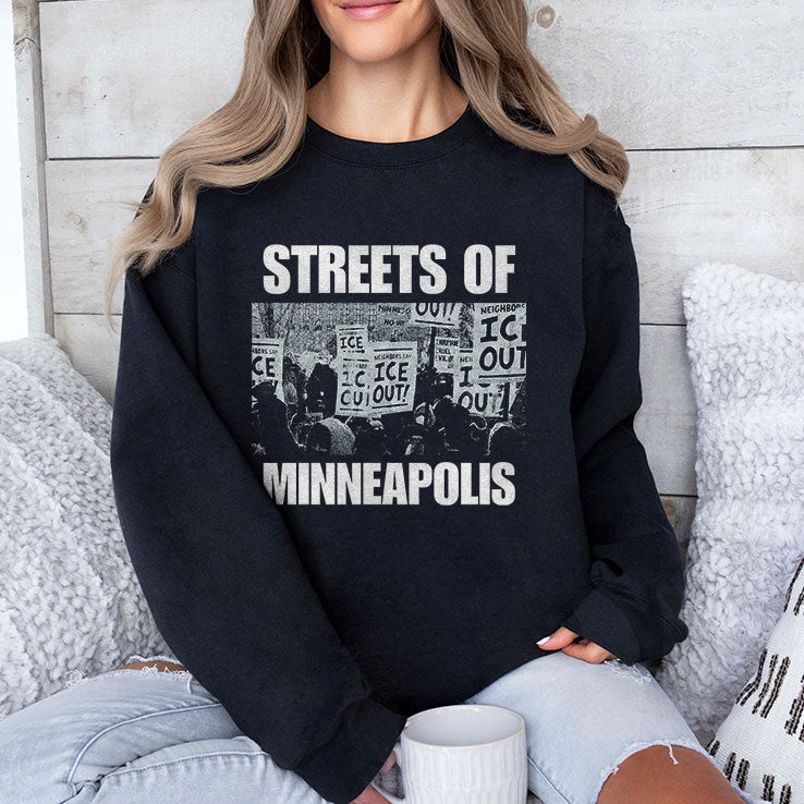 Bruce Springsteen Streets Of Minneapolis ICE Out Shirt Unisex