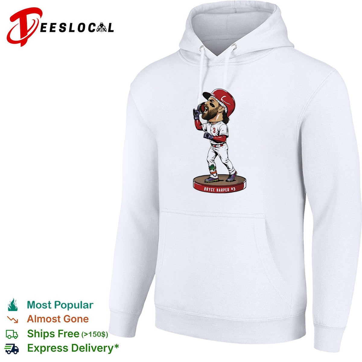 Bryce Harper Philadelphia Phillies Bobble Head shirt Unisex