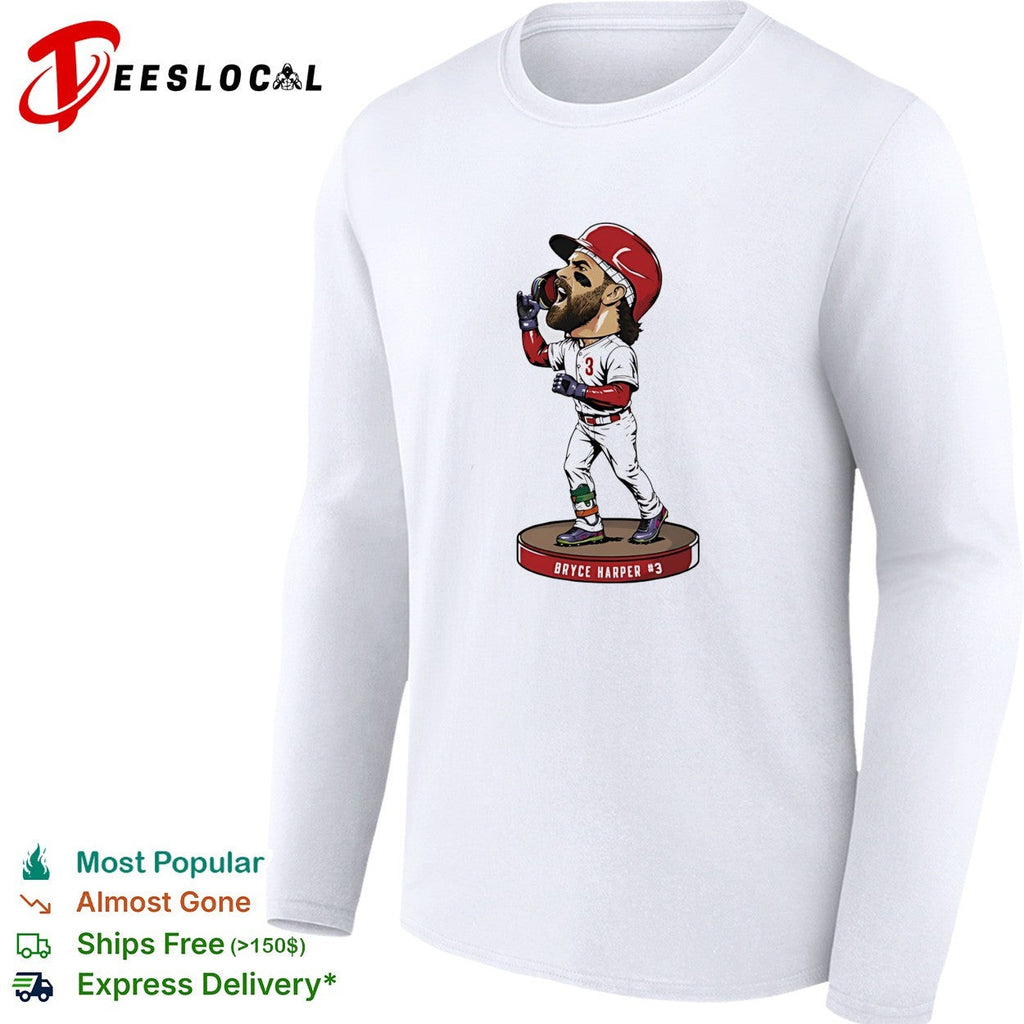 Bryce Harper Philadelphia Phillies Bobble Head shirt Unisex