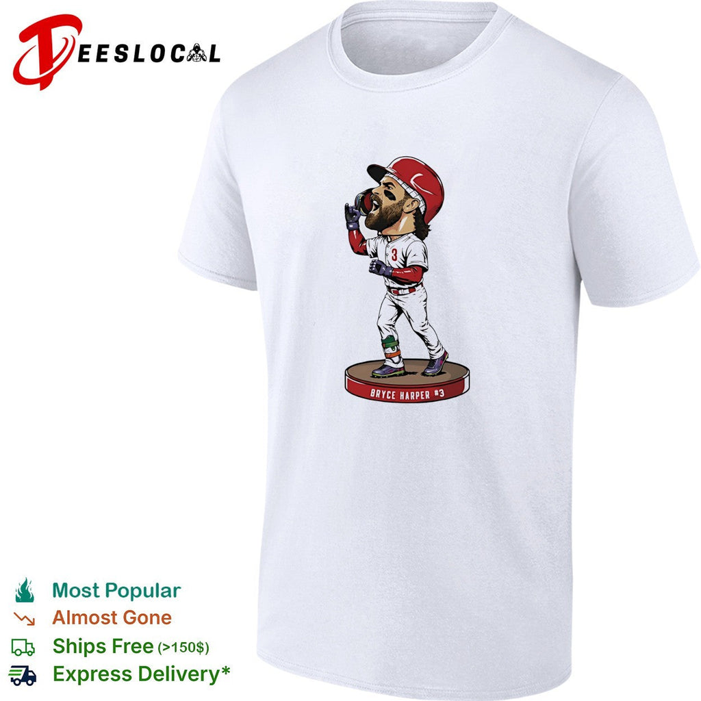 Bryce Harper Philadelphia Phillies Bobble Head shirt Unisex