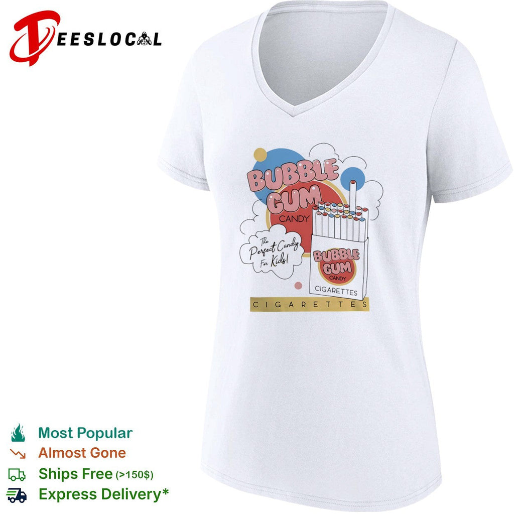 Bubble Gum Candy The Perfect Candy for Kids Cigarettes shirt Unisex