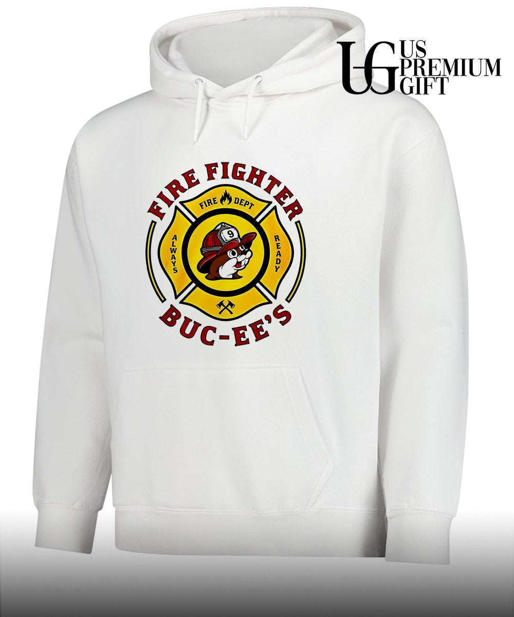 Buc Ees Fire Dept Firefighter mascot Always Ready shirt Unisex