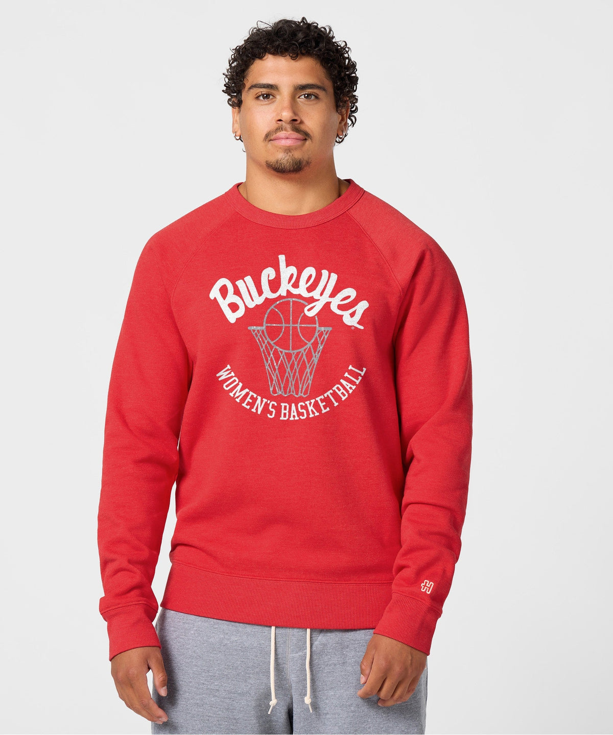 Buckeyes Women's Basketball Crewneck Unisex