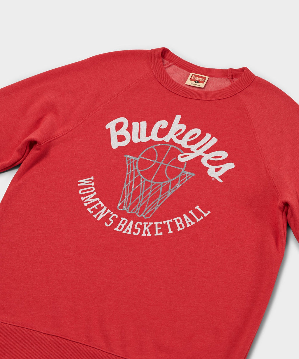 Buckeyes Women's Basketball Crewneck Unisex