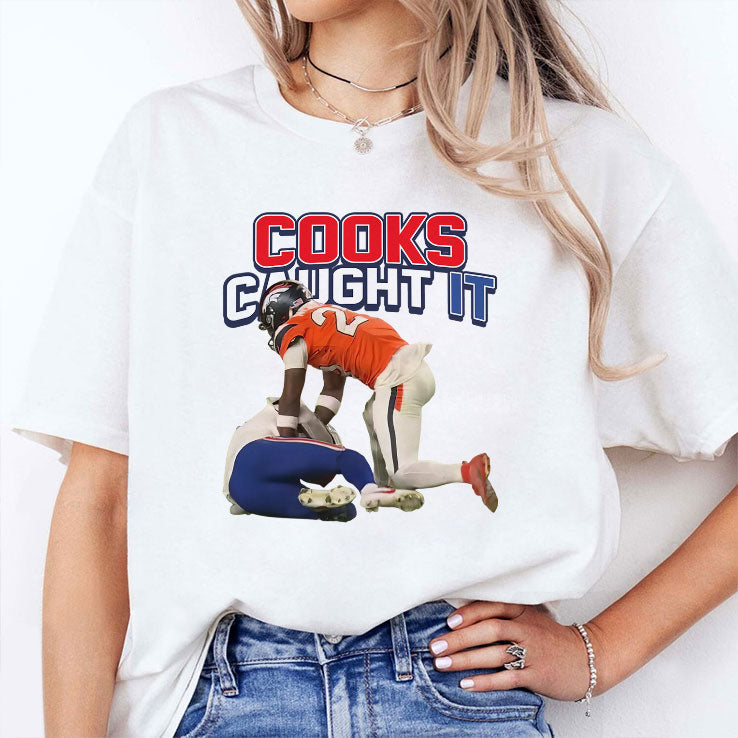 Buffalo Mafia Football Cooks Caught It T Shirt Unisex