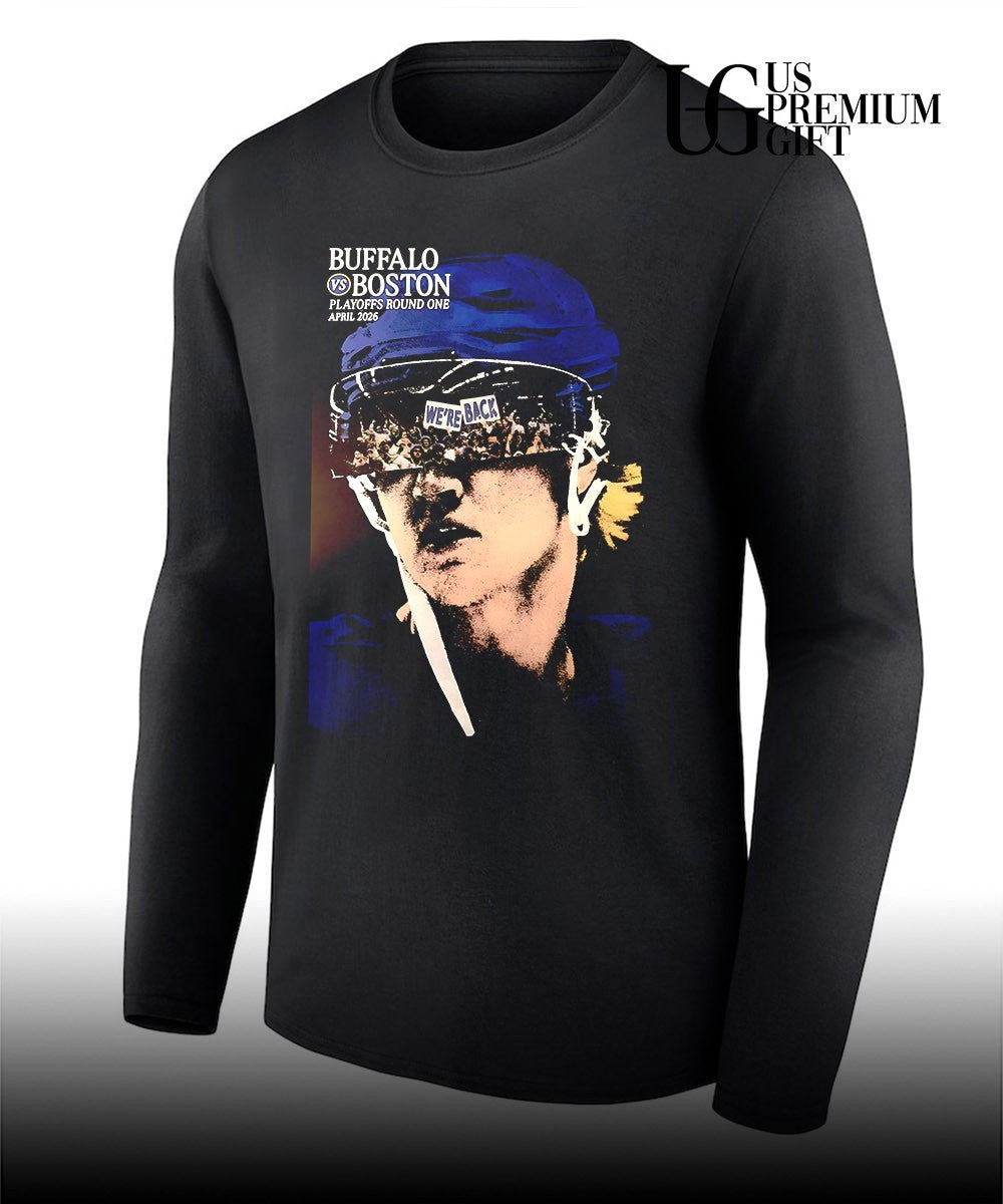 Buffalo Sabres NHL Hockey Player We’re Back Playoffs Round One April 2026 shirt Unisex
