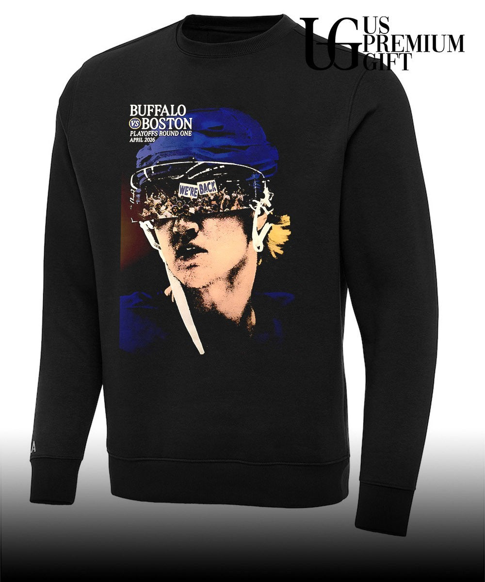 Buffalo Sabres NHL Hockey Player We’re Back Playoffs Round One April 2026 shirt Unisex
