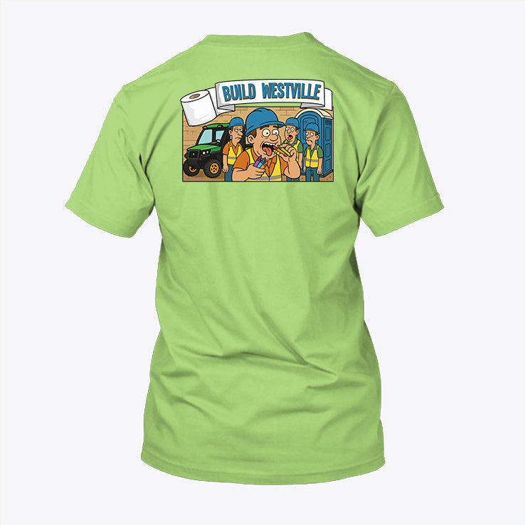 Build Westville Finish Date 2035 Shirt Unisex