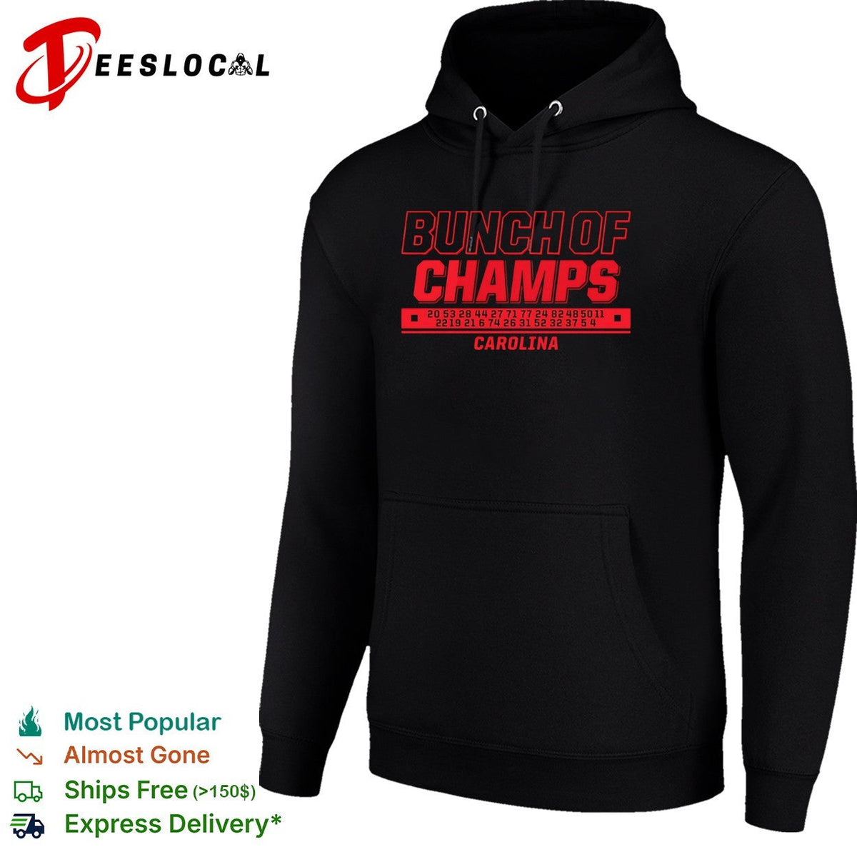Bunch of Champs Carolina Hurricanes shirt Unisex
