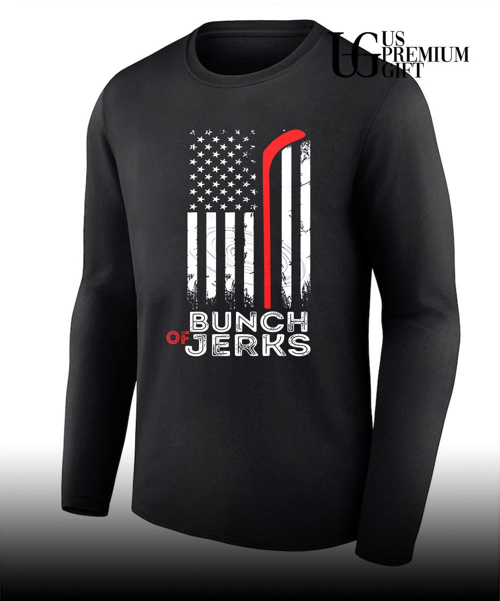 Bunch of Jerks Carolina Hurricanes Hockey Champions 2026 flag shirt Unisex