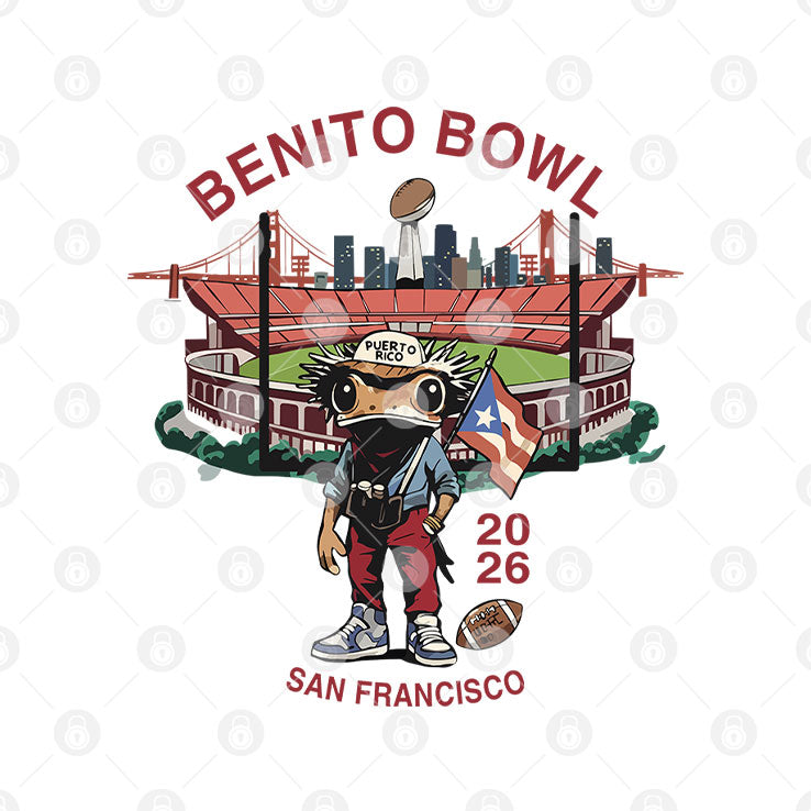 Bunny Football Benito Bowl T Shirt Unisex
