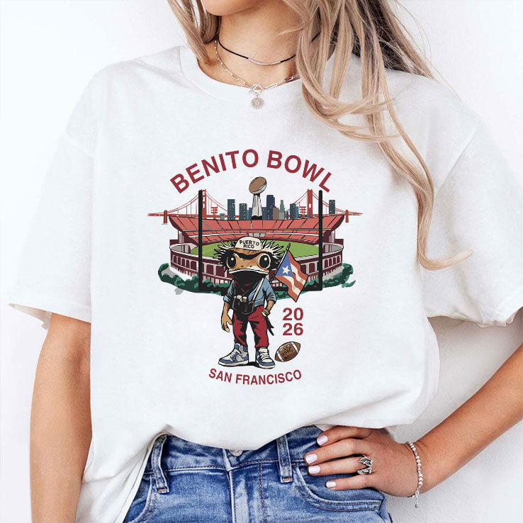 Bunny Football Benito Bowl T Shirt Unisex