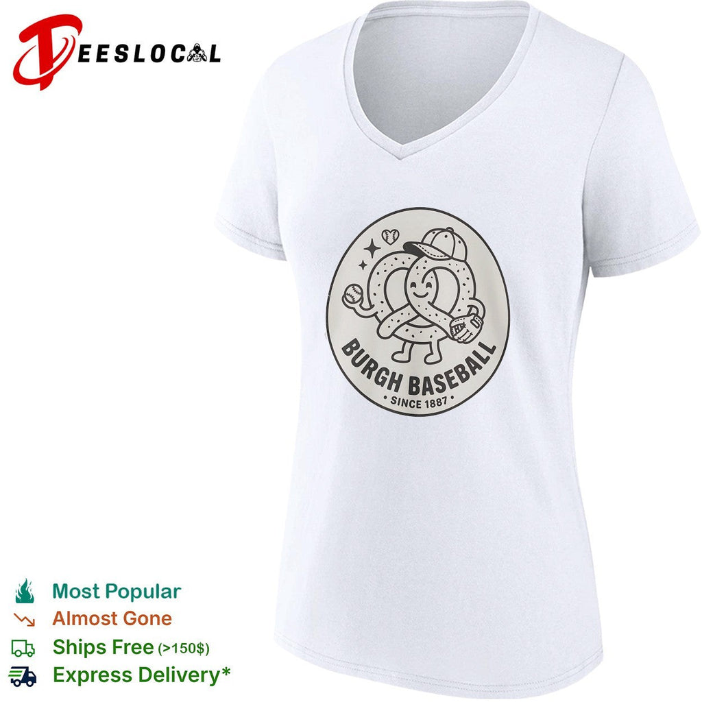 Burgh baseball pretzel mascot since 1887 shirt Unisex