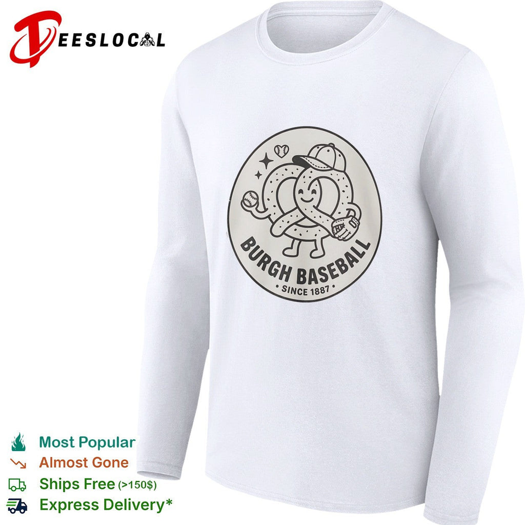 Burgh baseball pretzel mascot since 1887 shirt Unisex