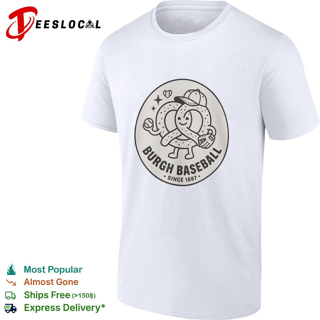Burgh baseball pretzel mascot since 1887 shirt Unisex