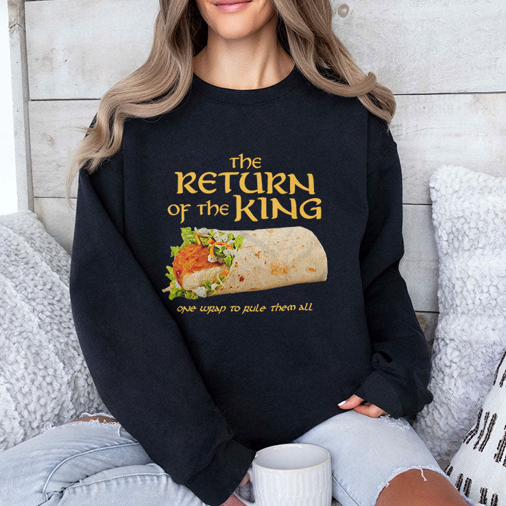 Burrito The Return Of The King One Wrap To Rule Them All T Shirt Unisex