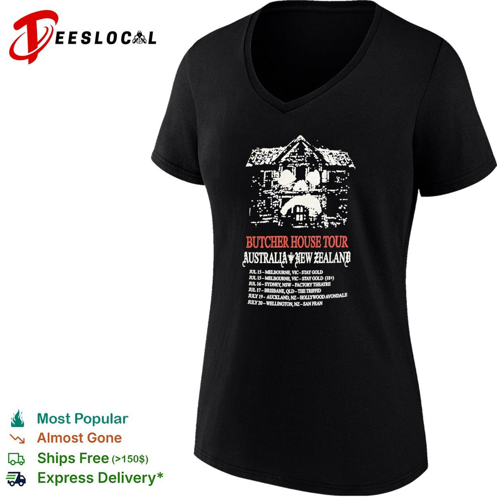 Butcher House Tour Australia New Zealand Stay Gold Factory Theatre Auckland Shirt Unisex