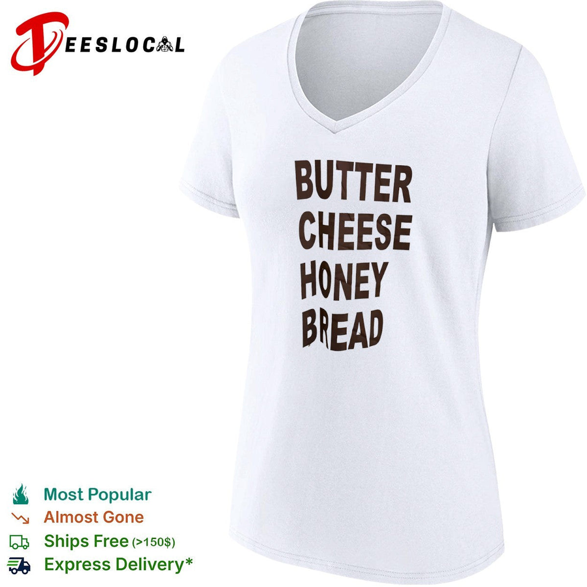 Butter cheese honey bread shirt Unisex