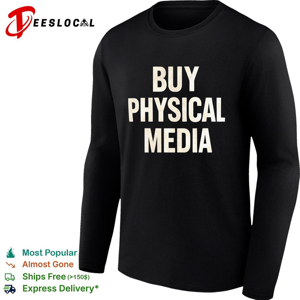 Buy physical media shirt Unisex