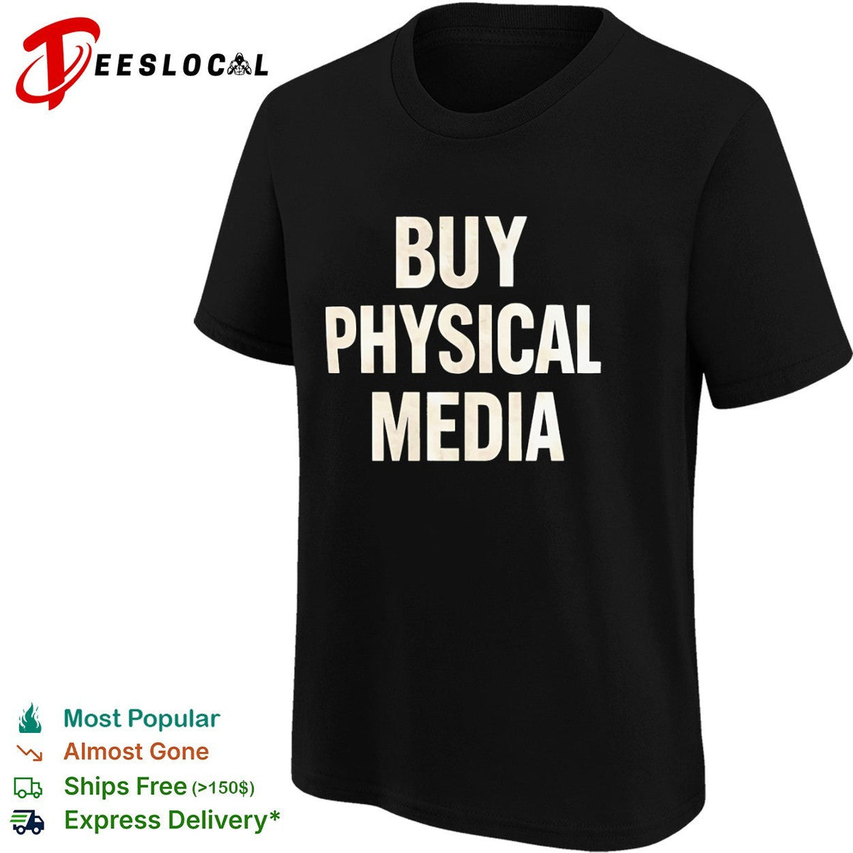 Buy physical media shirt Unisex