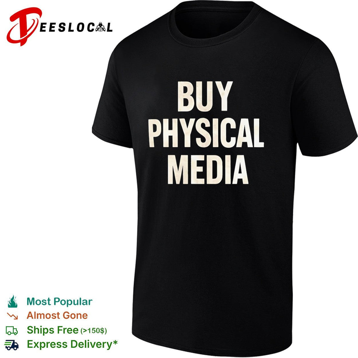 Buy physical media shirt Unisex