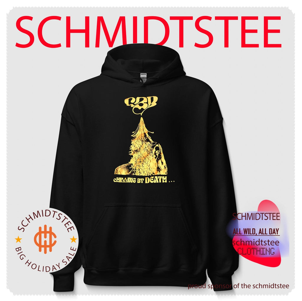 CBD Chilling by Death Surreal Art Dark Humor shirt Unisex