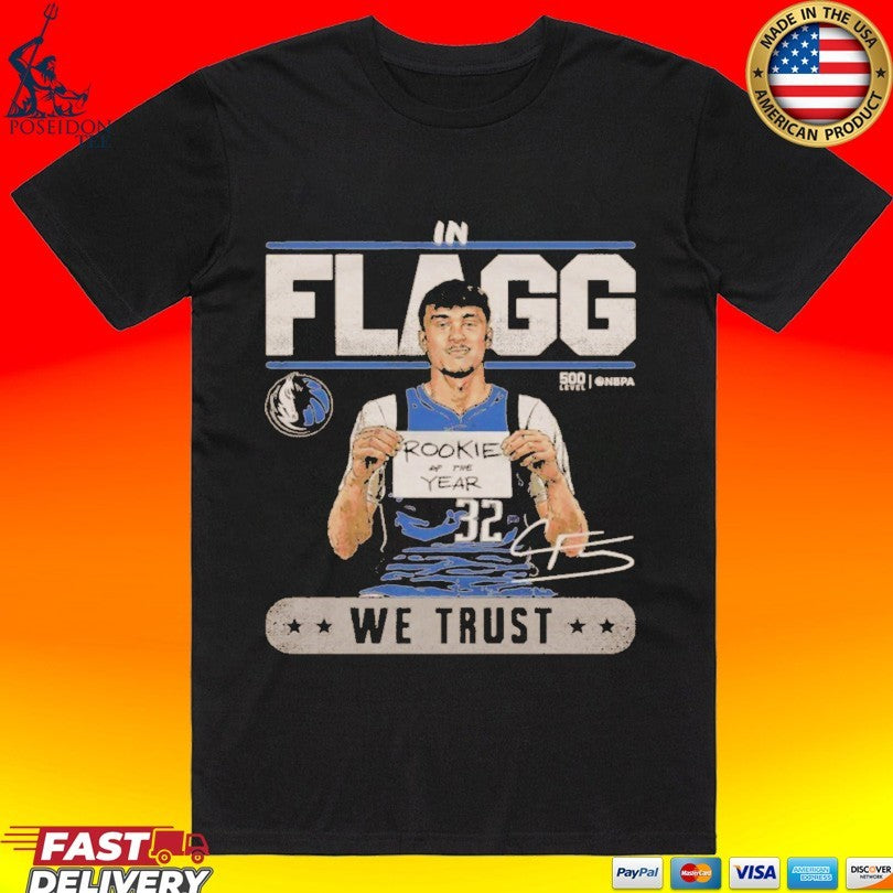 Cooper Flagg Dallas Mavericks 2026 Roty Trust Wht Unisex