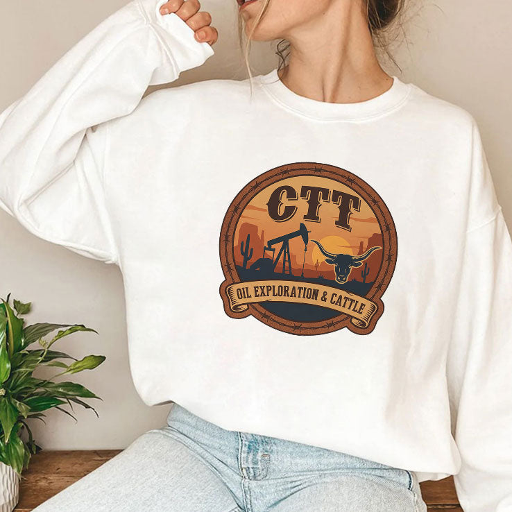 CTT Oil Exploration & Cattle T Shirt Unisex