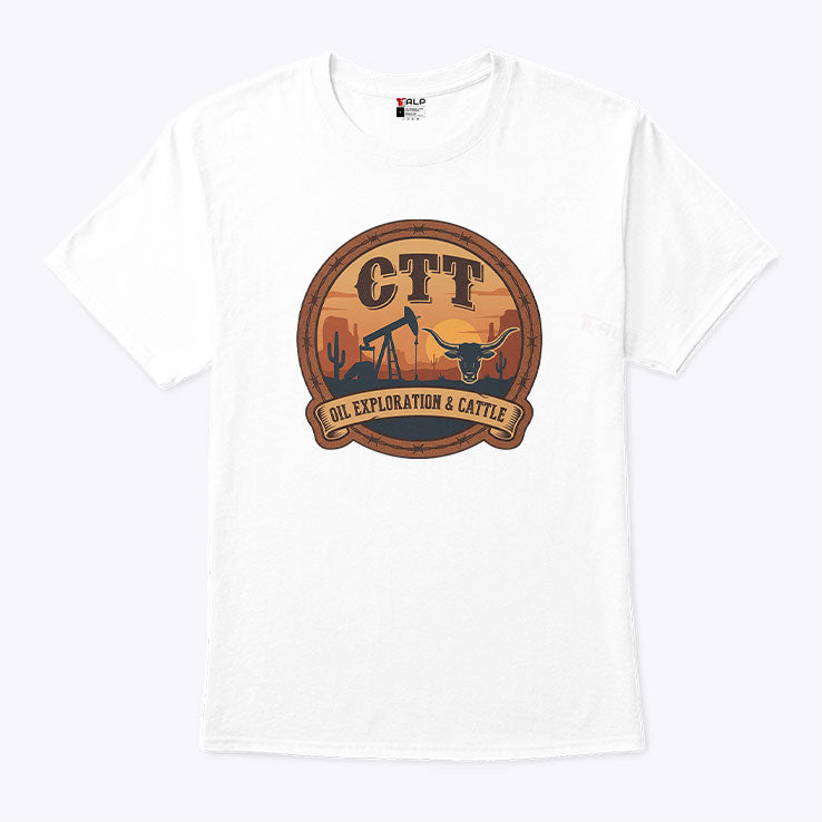 CTT Oil Exploration & Cattle T Shirt Unisex