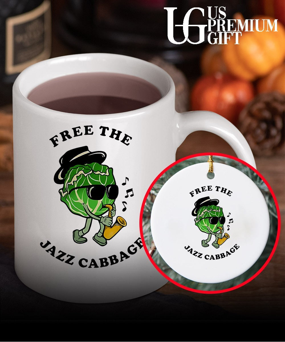 Cabbage Saxophone Free The Jazz Cabbage shirt Unisex