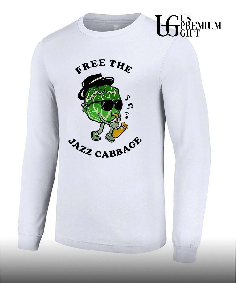 Cabbage Saxophone Free The Jazz Cabbage shirt Unisex