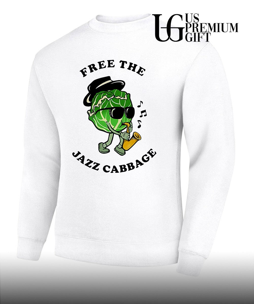 Cabbage Saxophone Free The Jazz Cabbage shirt Unisex