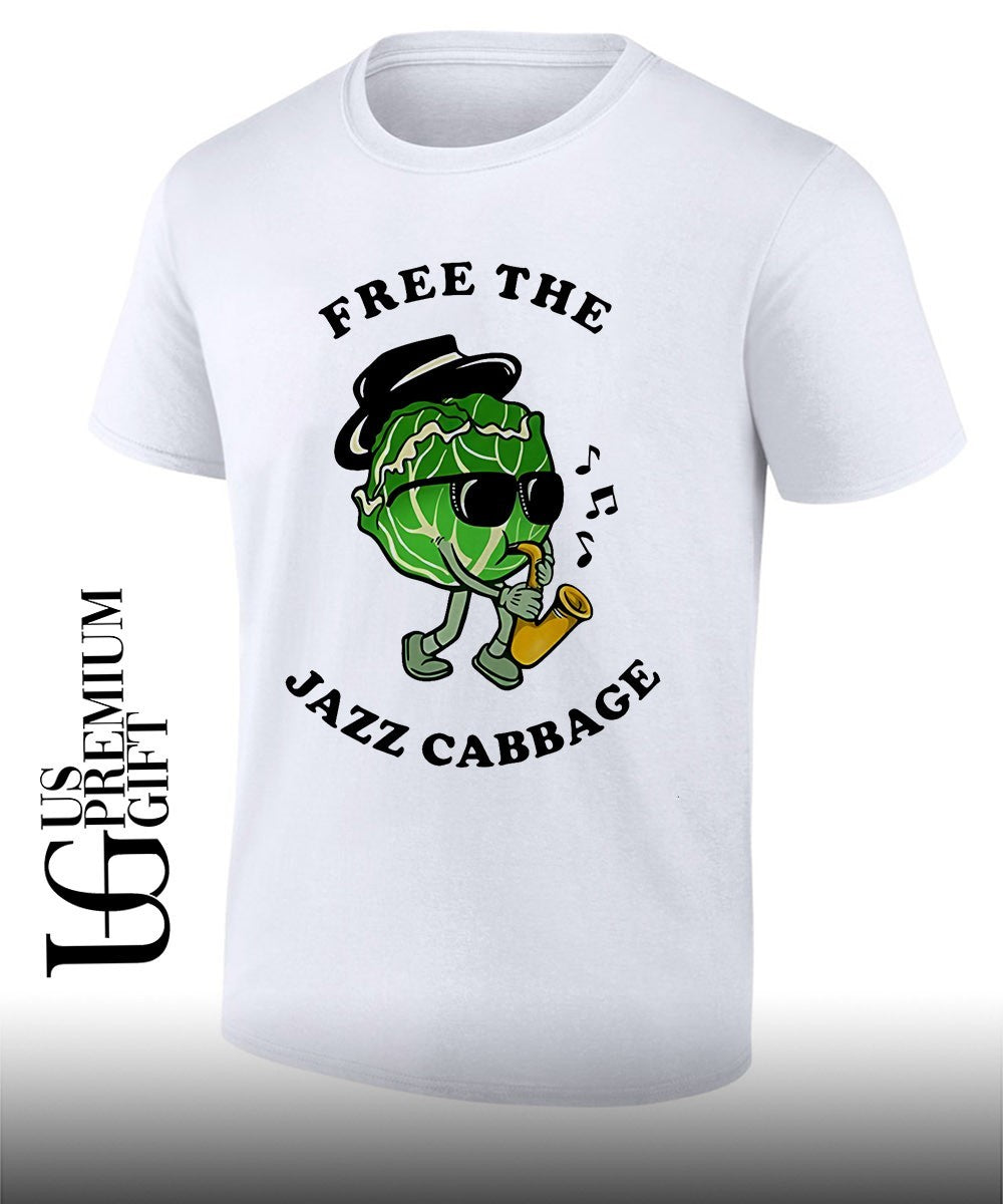 Cabbage Saxophone Free The Jazz Cabbage shirt Unisex