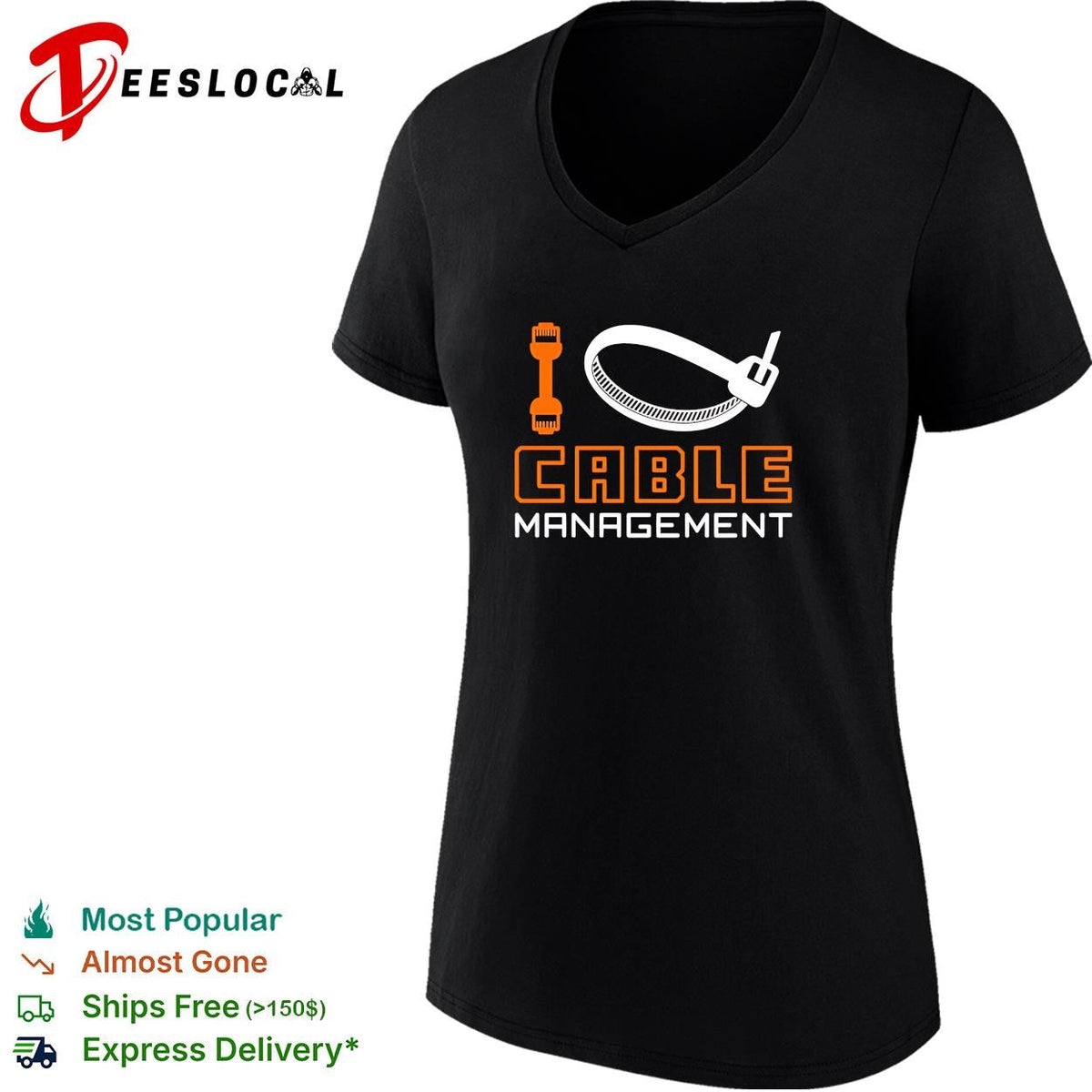 Cable management shirt Unisex