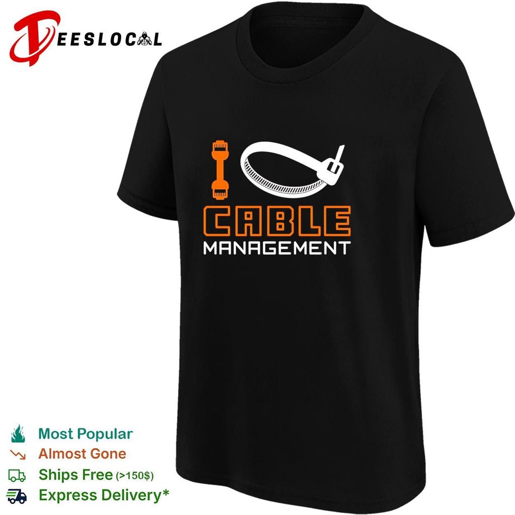Cable management shirt Unisex